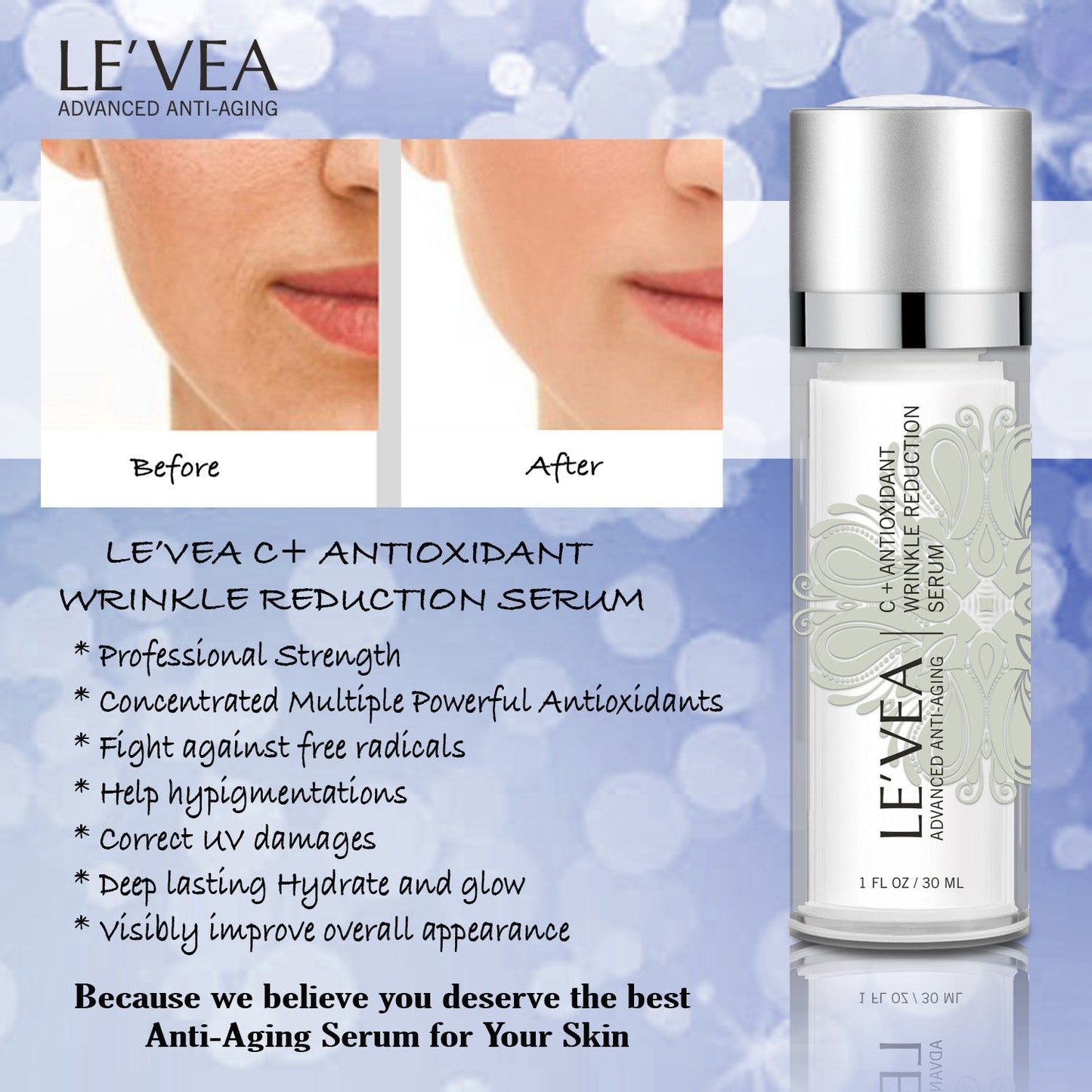 C+ Antioxidant Wrinkle Reduction Serum