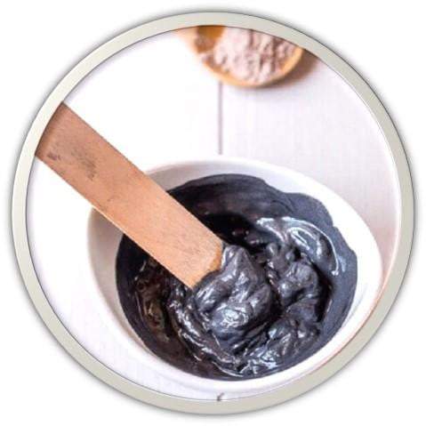 DR.HC Charcoal VitC Mud Mask (50~60g, 1.8~2.1oz) (Exfoliating, Skin brightening, Detoxifying, Pore Shrinking, Anti-black head...)